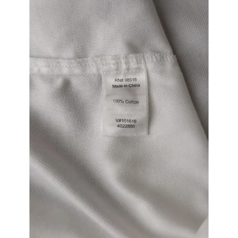 Coldwater Creek Blouse Womens 3X White Non-Iron Button Career Work‎ Professional